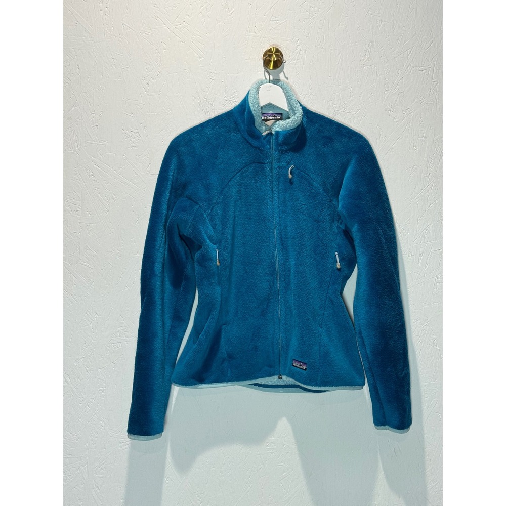 Patagonia R2 Regulator Polartec Fleece Jacket Blue Full Zip Womens